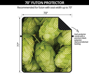 Fresh Hop Cone Print Futon Protector