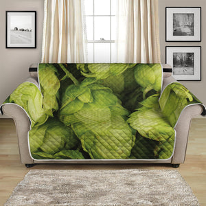 Fresh Hop Cone Print Loveseat Protector