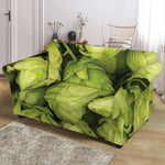 Fresh Hop Cone Print Loveseat Slipcover