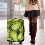 Fresh Hop Cone Print Luggage Cover