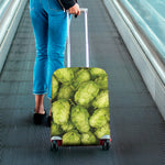 Fresh Hop Cone Print Luggage Cover