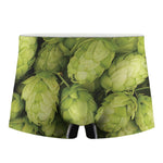 Fresh Hop Cone Print Men's Boxer Briefs