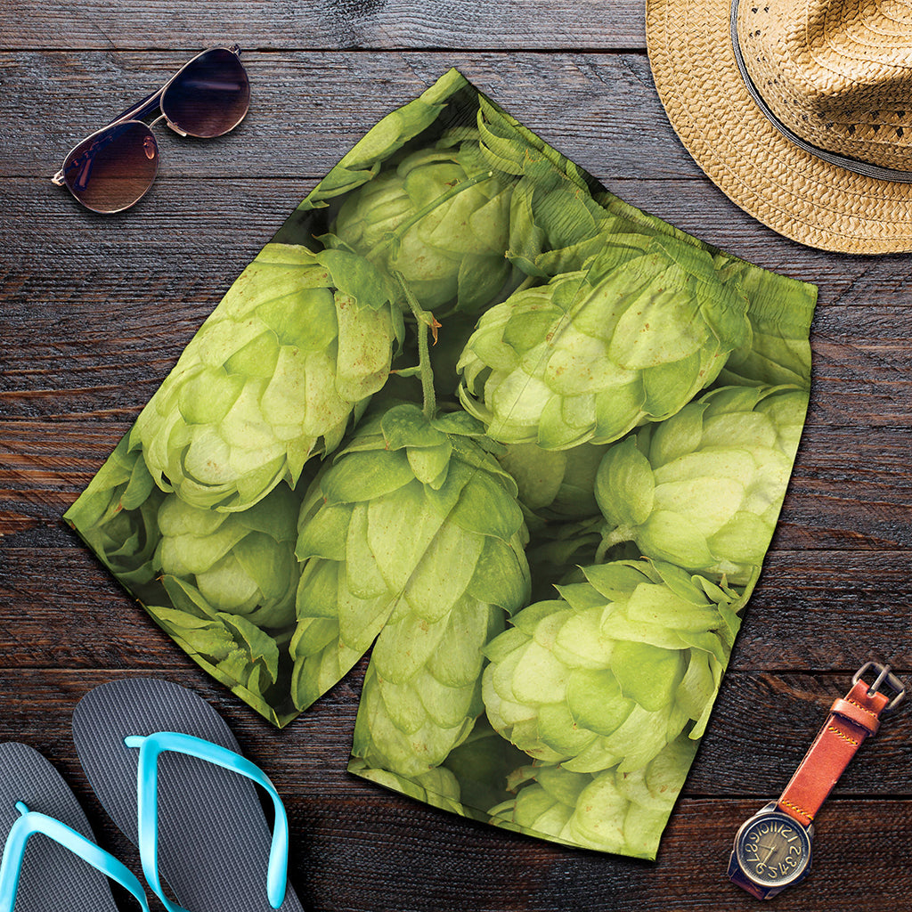 Fresh Hop Cone Print Men's Shorts