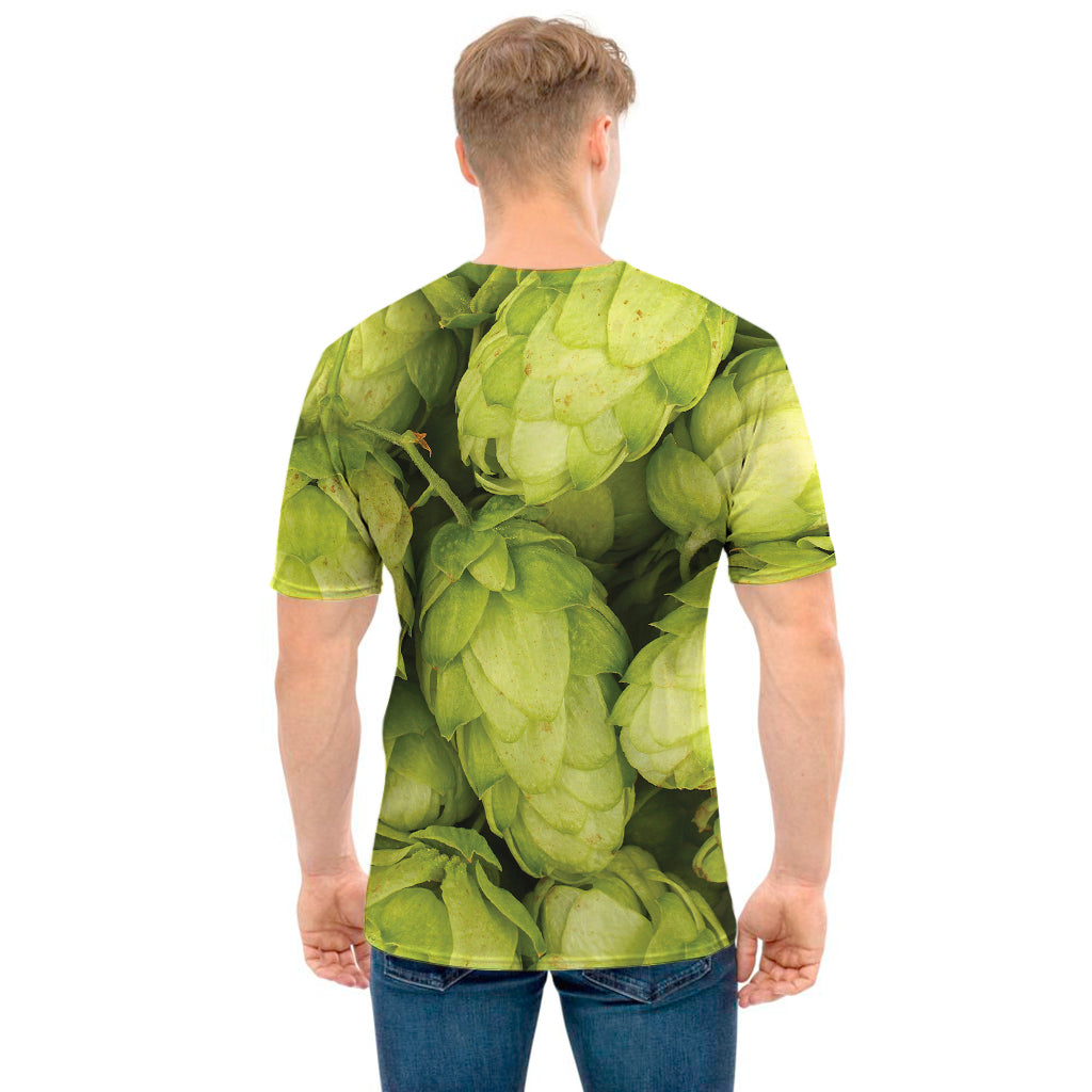 Fresh Hop Cone Print Men's T-Shirt