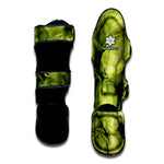 Fresh Hop Cone Print Muay Thai Shin Guard