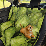 Fresh Hop Cone Print Pet Car Back Seat Cover