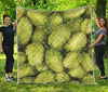 Fresh Hop Cone Print Quilt