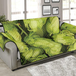 Fresh Hop Cone Print Sofa Protector