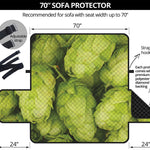 Fresh Hop Cone Print Sofa Protector