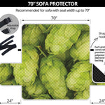 Fresh Hop Cone Print Sofa Protector