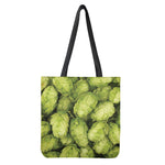 Fresh Hop Cone Print Tote Bag