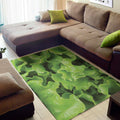 Fresh Lettuce Leaves Print Floor Mat