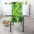 Fresh Lettuce Leaves Print Dining Chair Slipcover