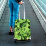 Fresh Lettuce Leaves Print Luggage Cover