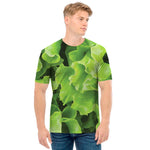 Fresh Lettuce Leaves Print Men's T-Shirt