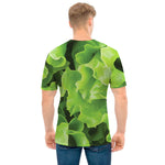 Fresh Lettuce Leaves Print Men's T-Shirt