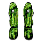 Fresh Lettuce Leaves Print Muay Thai Shin Guard