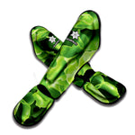 Fresh Lettuce Leaves Print Muay Thai Shin Guard