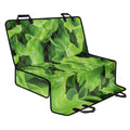 Fresh Lettuce Leaves Print Pet Car Back Seat Cover