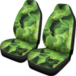 Fresh Lettuce Leaves Print Universal Fit Car Seat Covers