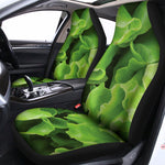 Fresh Lettuce Leaves Print Universal Fit Car Seat Covers