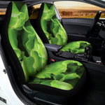Fresh Lettuce Leaves Print Universal Fit Car Seat Covers