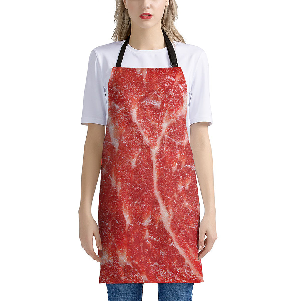 Fresh Meat Print Apron