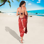 Fresh Meat Print Beach Sarong Wrap