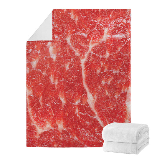 Fresh Meat Print Blanket
