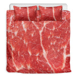 Fresh Meat Print Duvet Cover Bedding Set