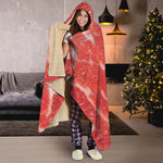 Fresh Meat Print Hooded Blanket