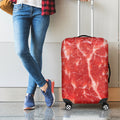 Fresh Meat Print Luggage Cover
