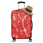 Fresh Meat Print Luggage Cover