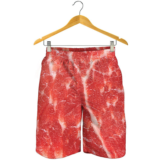 Fresh Meat Print Men's Shorts
