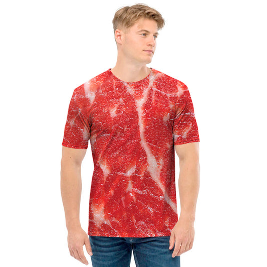 Fresh Meat Print Men's T-Shirt