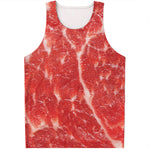 Fresh Meat Print Men's Tank Top
