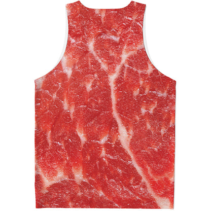 Fresh Meat Print Men's Tank Top