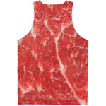 Fresh Meat Print Men's Tank Top