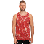 Fresh Meat Print Men's Tank Top