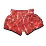 Fresh Meat Print Muay Thai Boxing Shorts