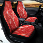 Fresh Meat Print Universal Fit Car Seat Covers