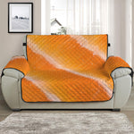 Fresh Salmon Print Half Sofa Protector