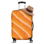 Fresh Salmon Print Luggage Cover