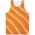 Fresh Salmon Print Men's Tank Top