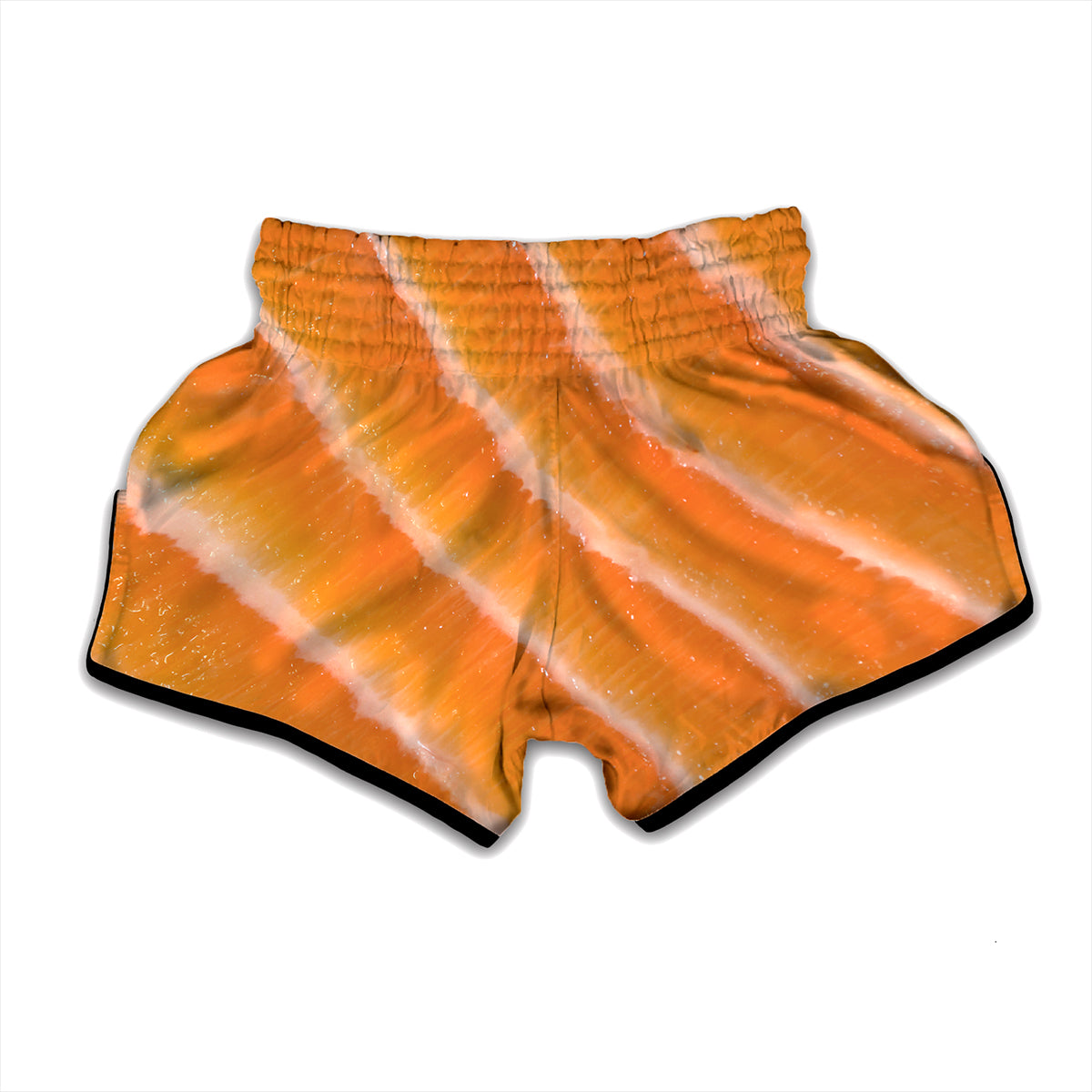 Fresh Salmon Print Muay Thai Boxing Shorts