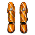 Fresh Salmon Print Muay Thai Shin Guards