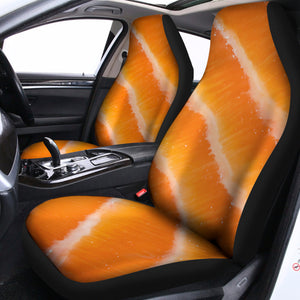 Fresh Salmon Print Universal Fit Car Seat Covers