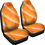Fresh Salmon Print Universal Fit Car Seat Covers
