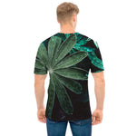 Fresh Tropical Leaf Print Men's T-Shirt