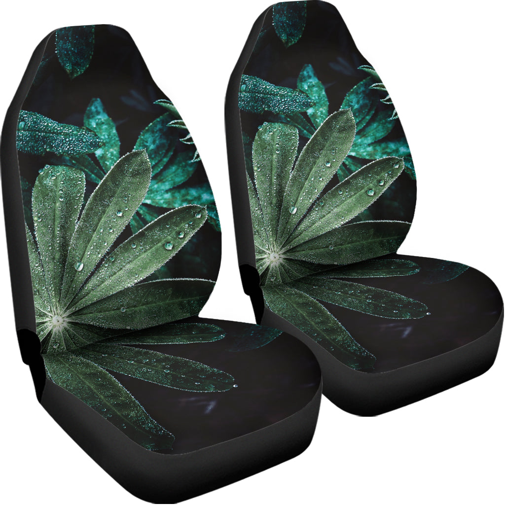Fresh Tropical Leaf Print Universal Fit Car Seat Covers